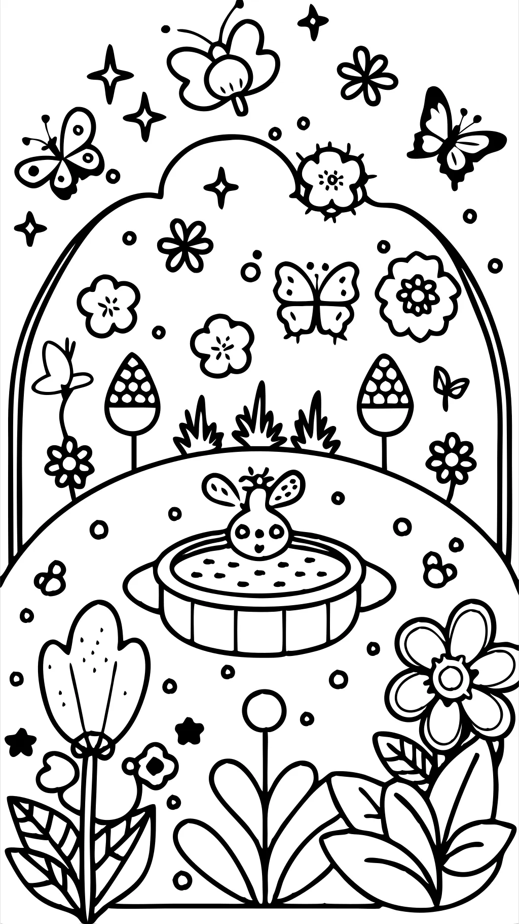 dotting coloring pages